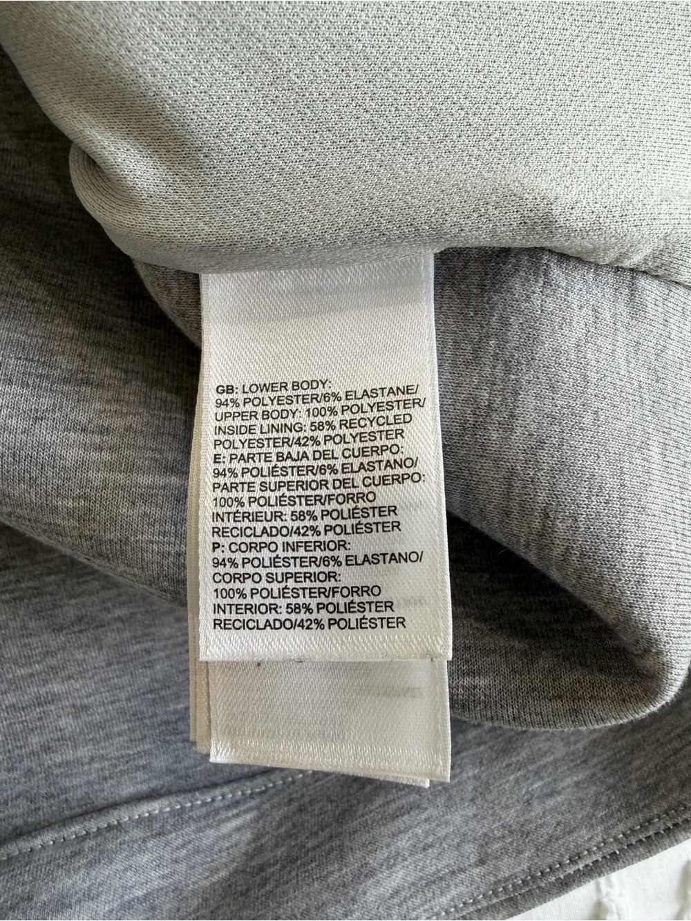 The North Face Heather Gray Faux Fur-Lined Vest - Picture 5 of 5